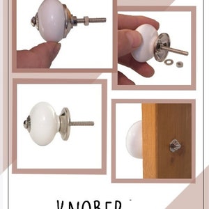 54 MODÈLES Boutons et poignées de meubles pour armoires, portes et commodes de Knober image 10