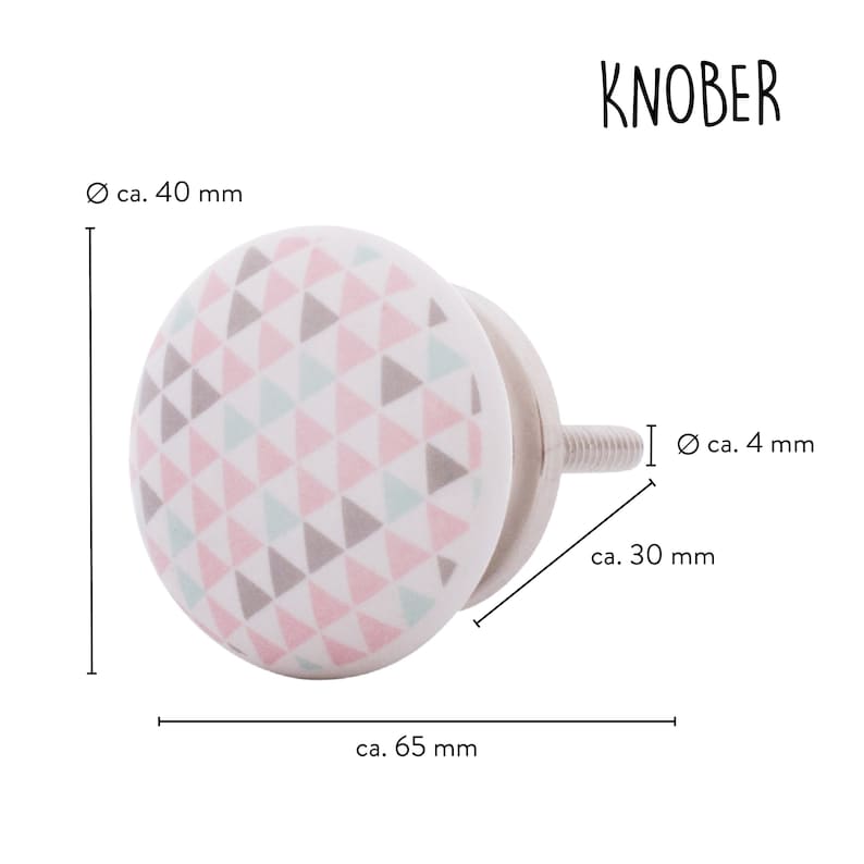 54 DESIGNS Möbelknöpfe und Griffe für Schränke Türen und Kommoden von Knober Bild 9