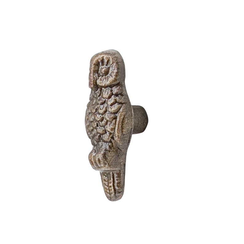 Animal-shaped iron knobs | Vintage animal-design furniture knobs | Drawer handles with screws | Decorative handles for dressers, wardrobes & children's rooms image 9