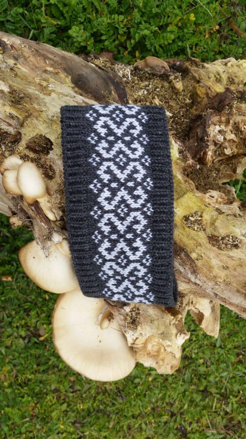 Handknit headband