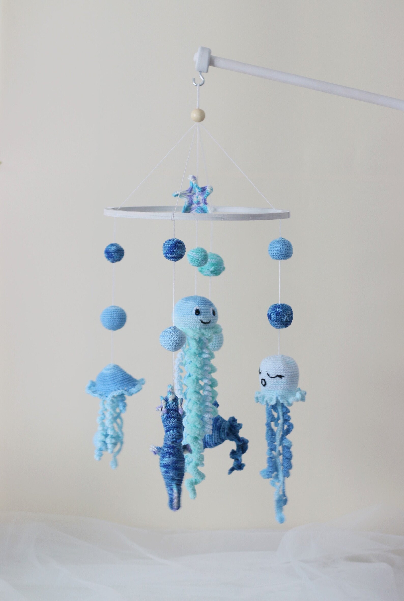 Ocean baby mobile nautical crib mobile under the sea Etsy