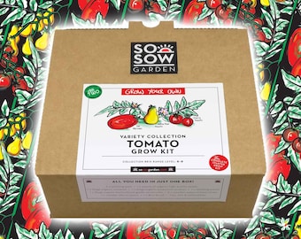Grow Your Own Tomatoes - Tomato Grow kit - Tomato Variety Pack Vol 2 - Tomato Varieties - Variety Kit