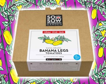 Grow Your Own Tomatoes - Tomato Grow kit - Banana Legs Tomatoes - Tomato Seeds