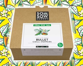Bullet Chilli Pepper Grow Kit - Turkish Cooking Gift