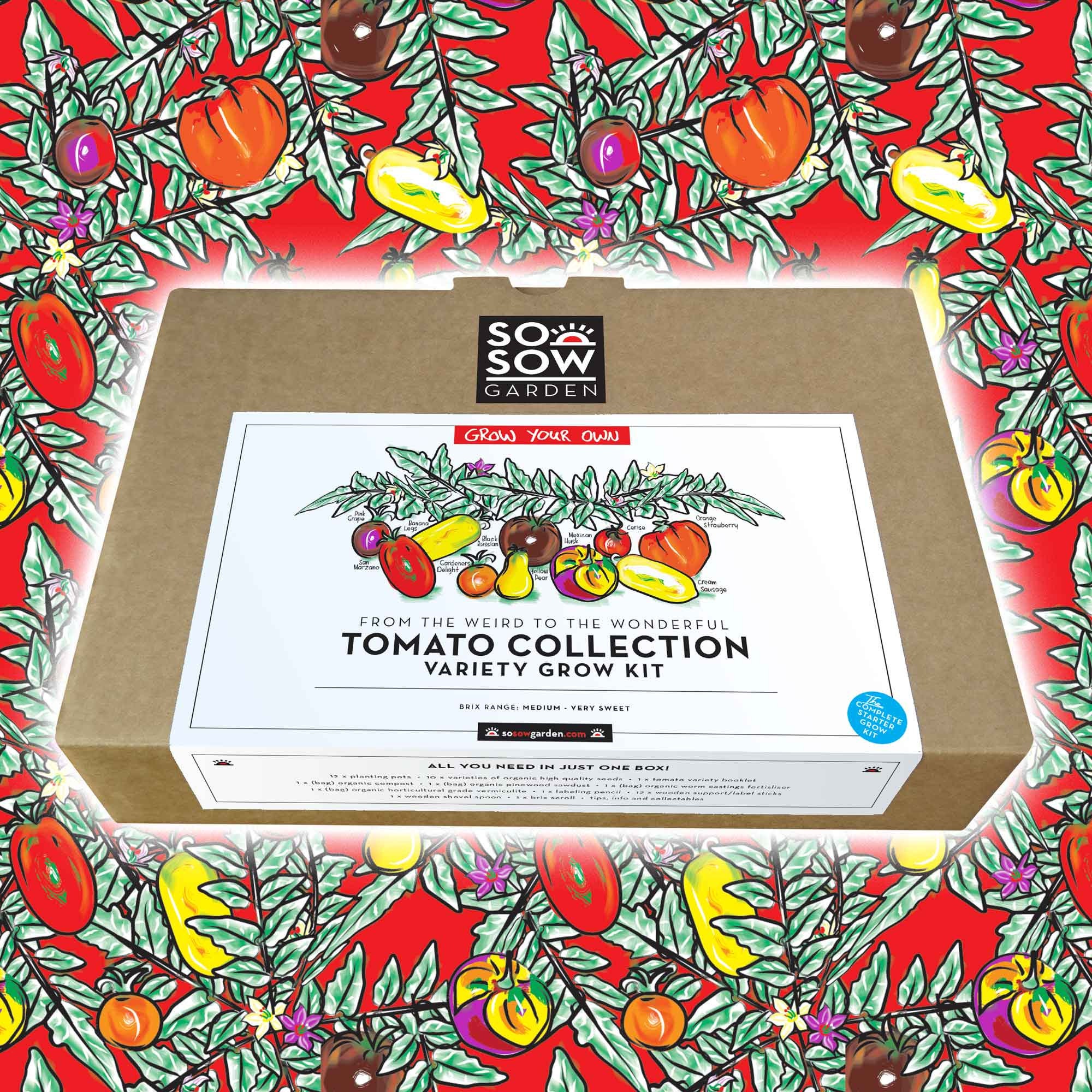 Tomato grow kit Tomato Collection Grow your own handmade gift