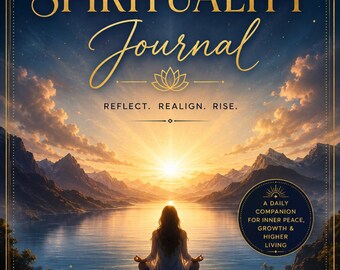 Spirituality Journal for Self Love, Shadow Work, Manifestation, Healing