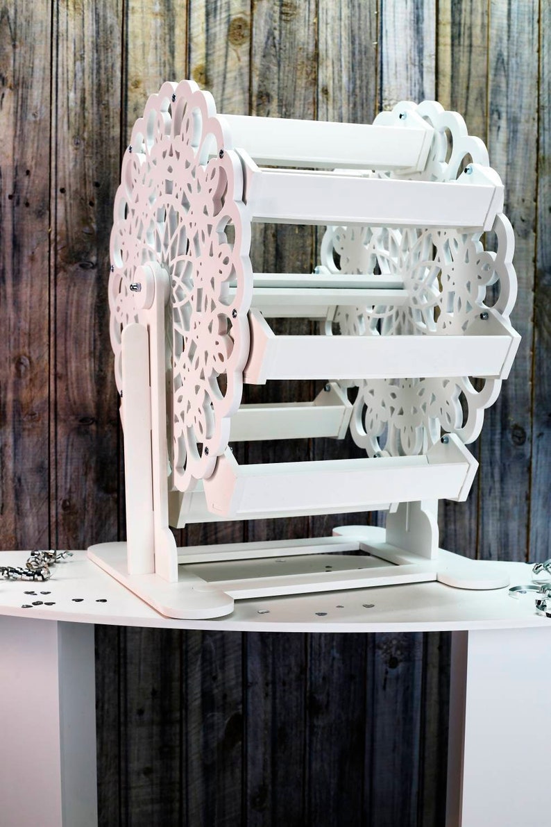 Ferris Wheel Candy Cart 10mm White Plastic Various Size Etsy