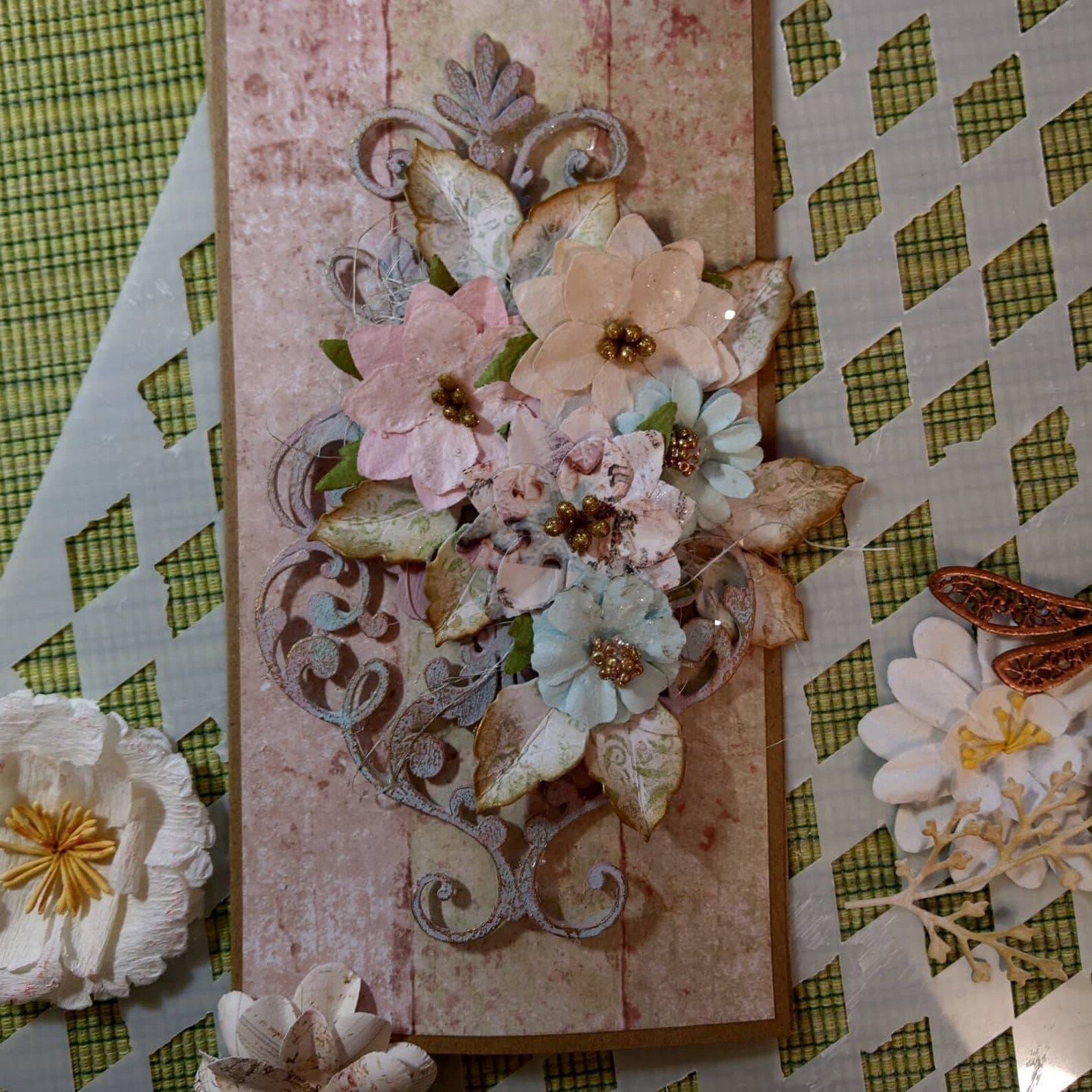 Handmade unique 3D greeting card Etsy