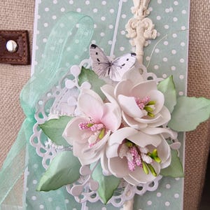 Handgefertigte einzigartige 3D Grusskarte zum Geburtstag,  Hochzeit oder ä.