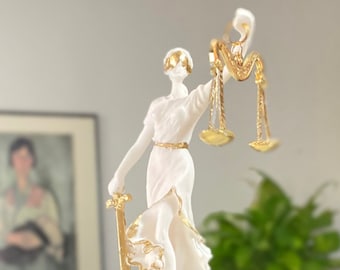 Lady Justice Statue Marble Sculpture