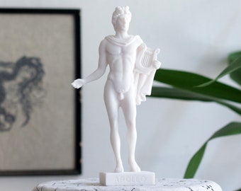 Greek Apollo Nude Statue - Etsy