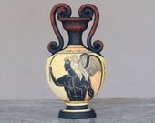 Greek Vase Greek God Eros Painting Ceramic Pottery Amphora Museum Copy, 15cm-5.9in