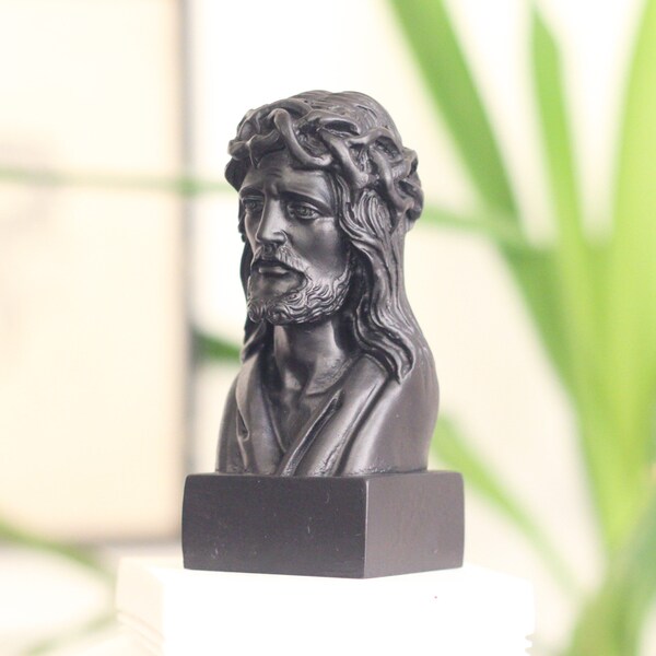 Jesus Sculpture, Christ Statue, Jesus Christ Bust, Jesus Bust Head, 13cm-5in