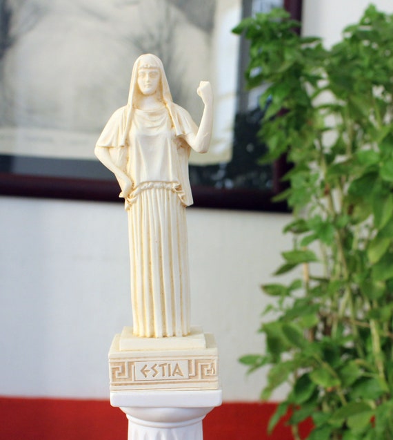 Hestia Gottin Vesta Statue Griechische Gottin Griechische Etsy