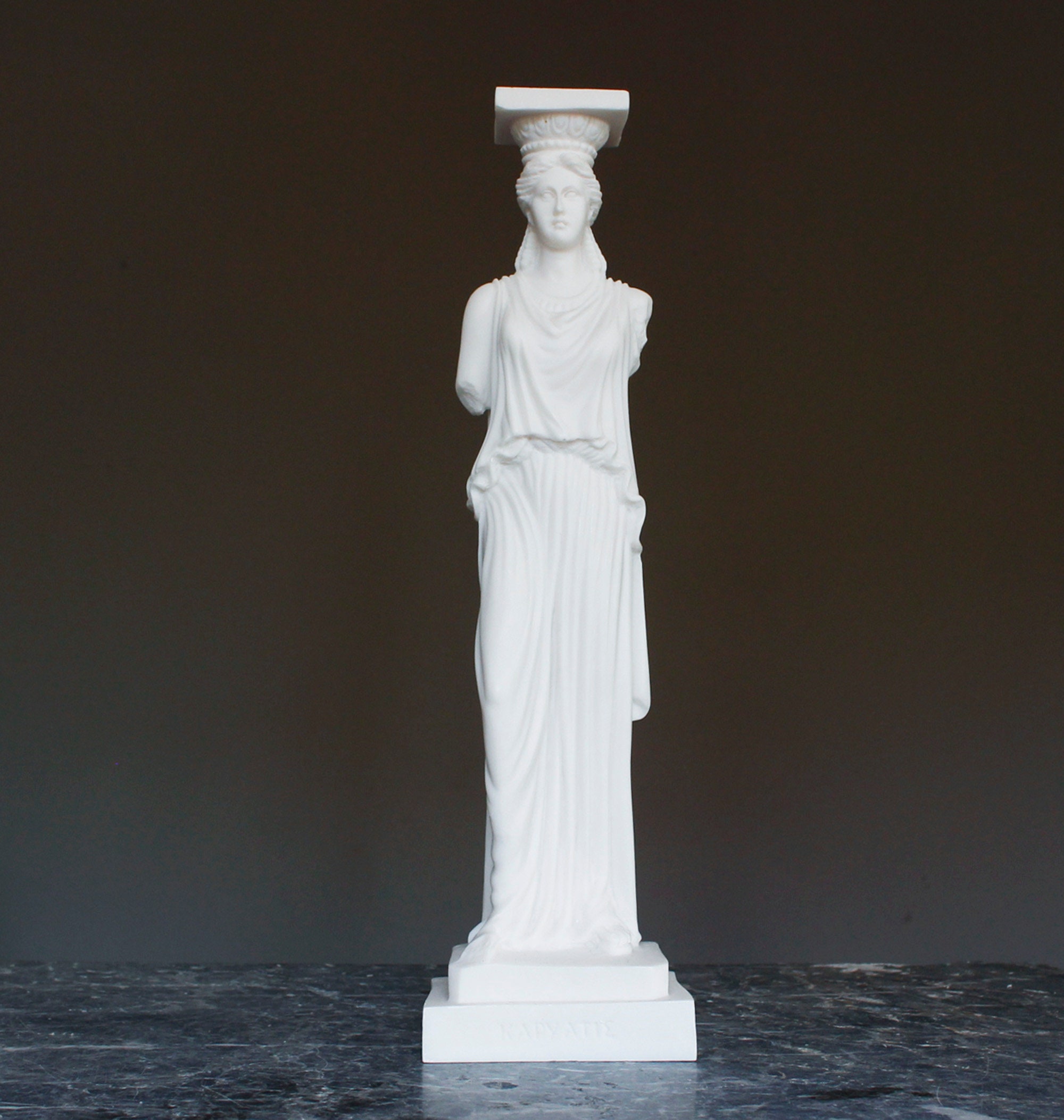 Caryatid Greek Statue 14.6 Inch37cm Greek Architecture Etsy