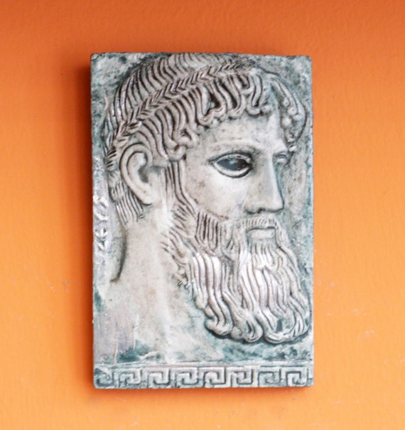 Zeus regarded as the sender of thunder and lightning, rain, and winds