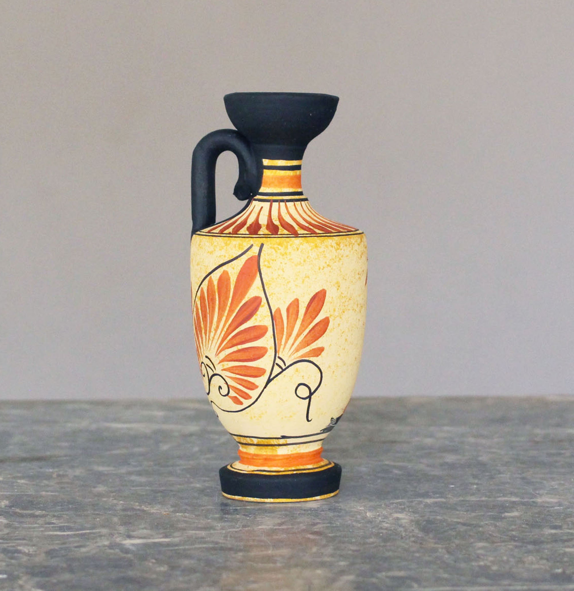 Greek Vase Zeus God Ceramic Pottery Handmade Amphora Etsy