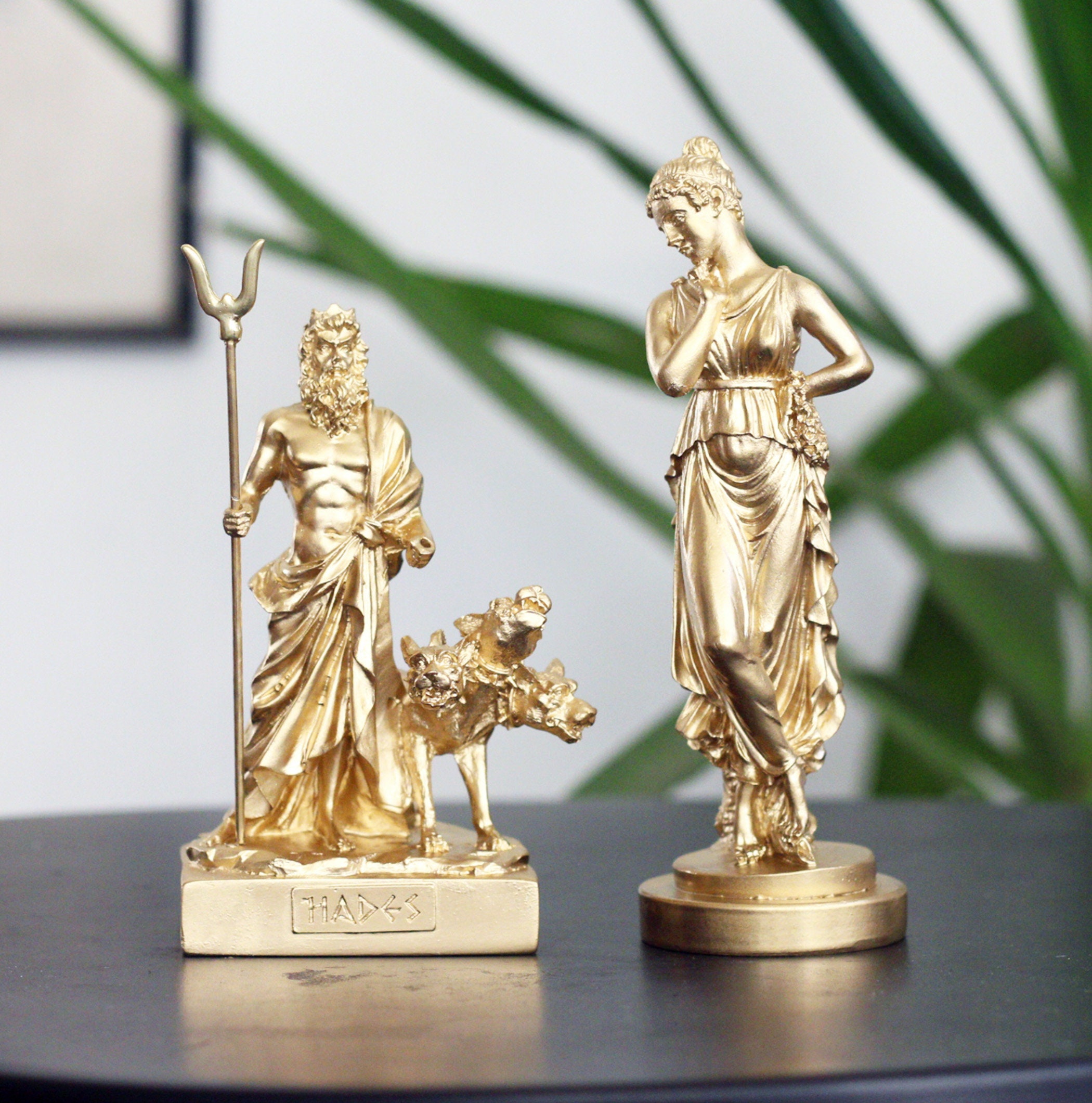 Hades and Persephone Statue Greek God of the Underworld Etsy