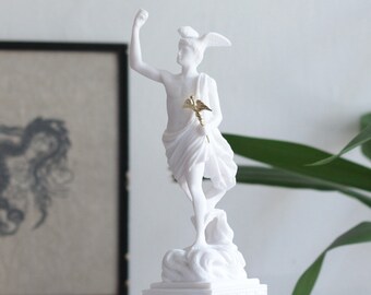 Hermes Gott Halskette Etsy
