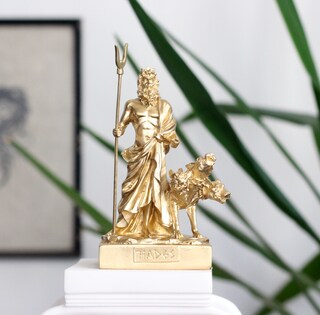 Statua Del Dio Di Anubis Del Tesoro Teso Di Ankh Amon - Museo Egiziano