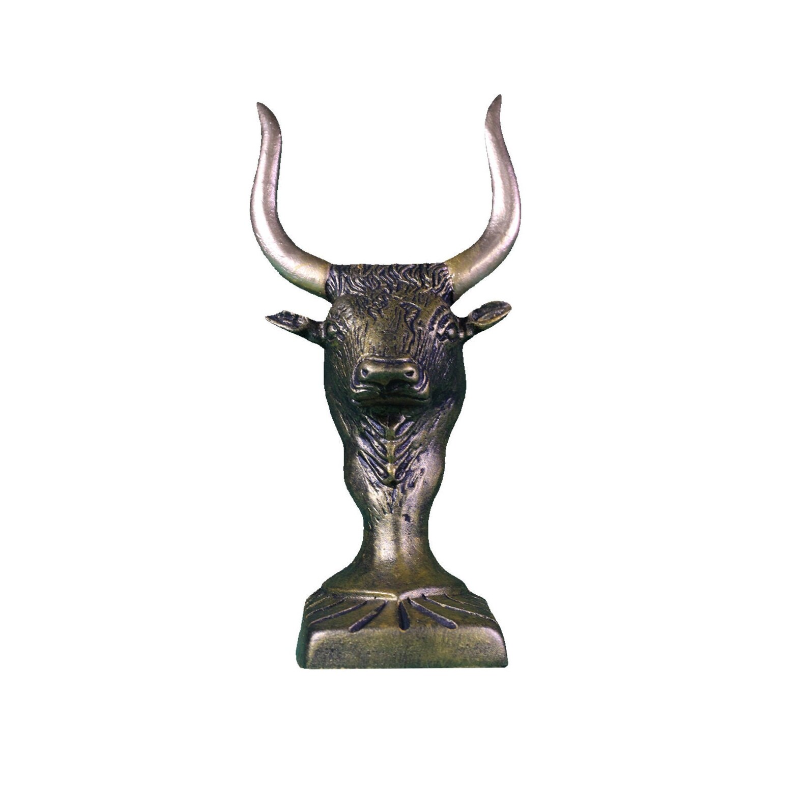 Bull Statue Minoan Bull Head Statue Ancient Greek Greek Etsy