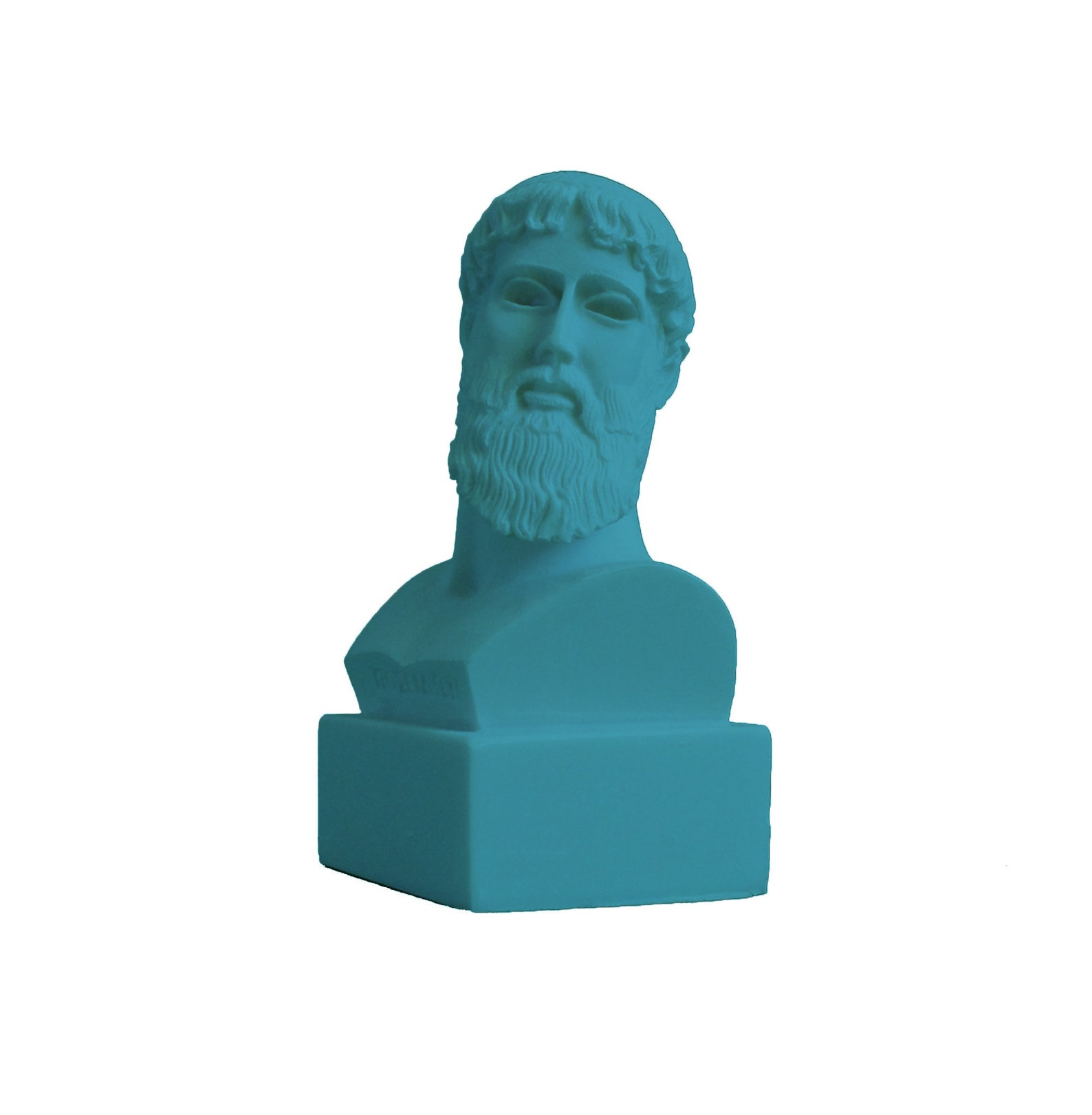 Poseidon Statue Greek Gods Pop Art Greek Statue Bust Head Etsy
