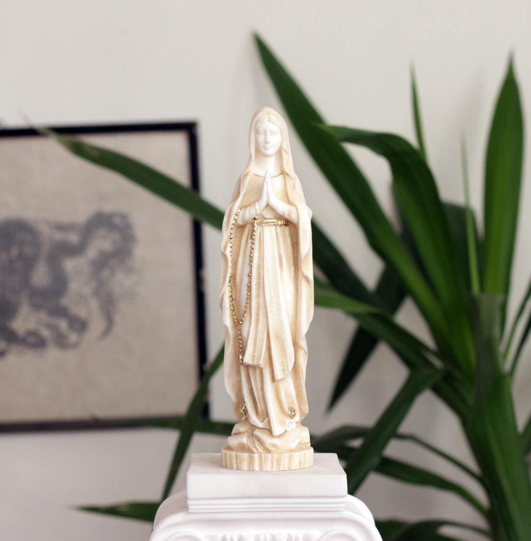 Virgin Mary Statue, Catholic Statue, Madonna Figurine, Religious Art ...