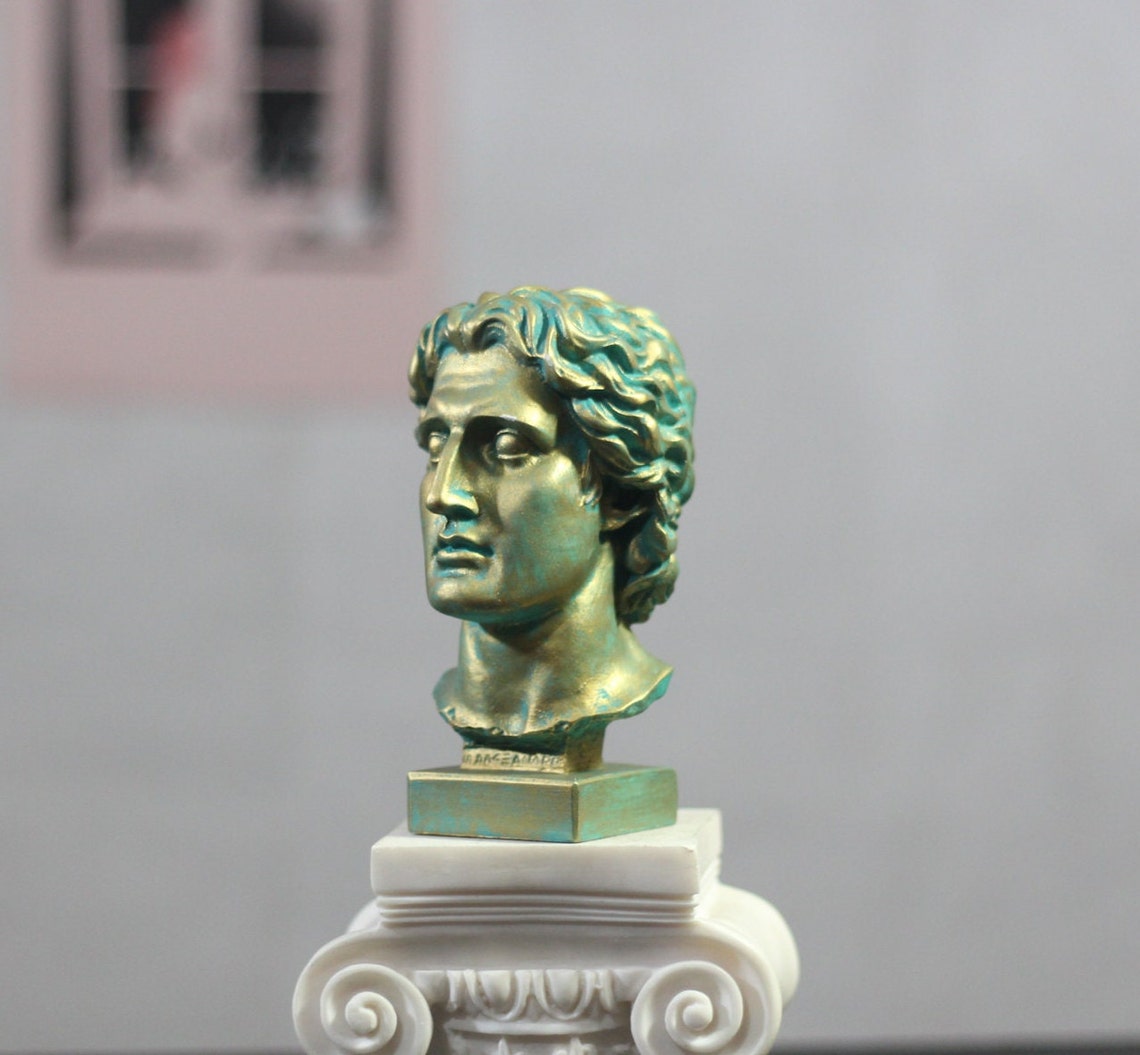 Alexander the Great Statue Macedonian King Ancient Greek - Etsy