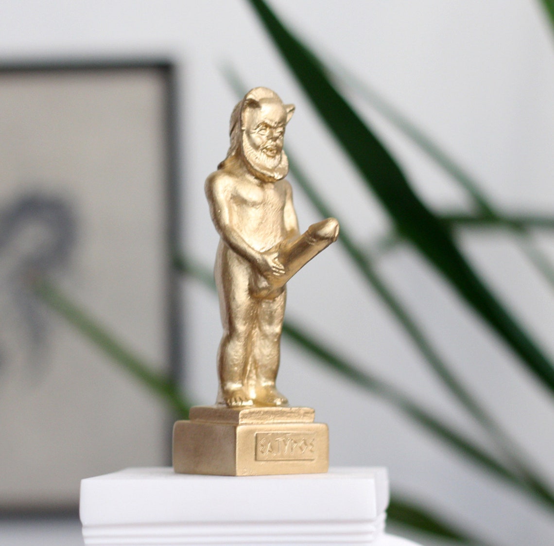 Satyr Statue Big Dick Erotic Figurine Phallus Art Penis Art Etsy