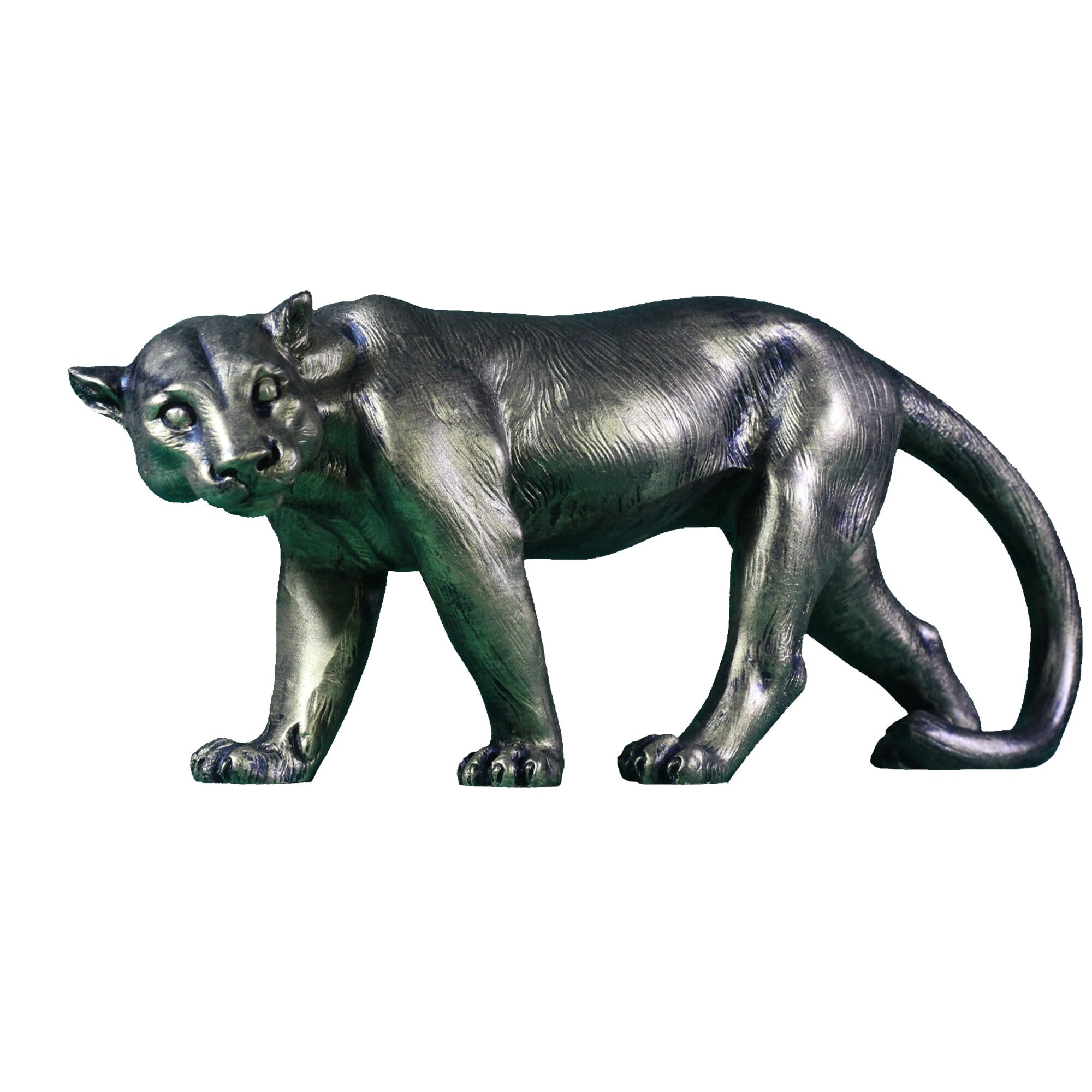 Geometric Panther Figurine - Exquisite Decor Item – Sage & Sill