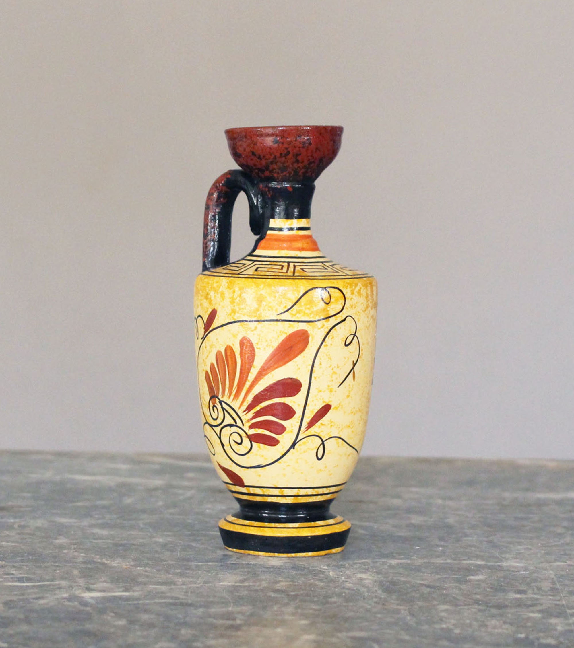 Greek Pottery Vase Athena Goddess Greek Mythology Vase Etsy UK