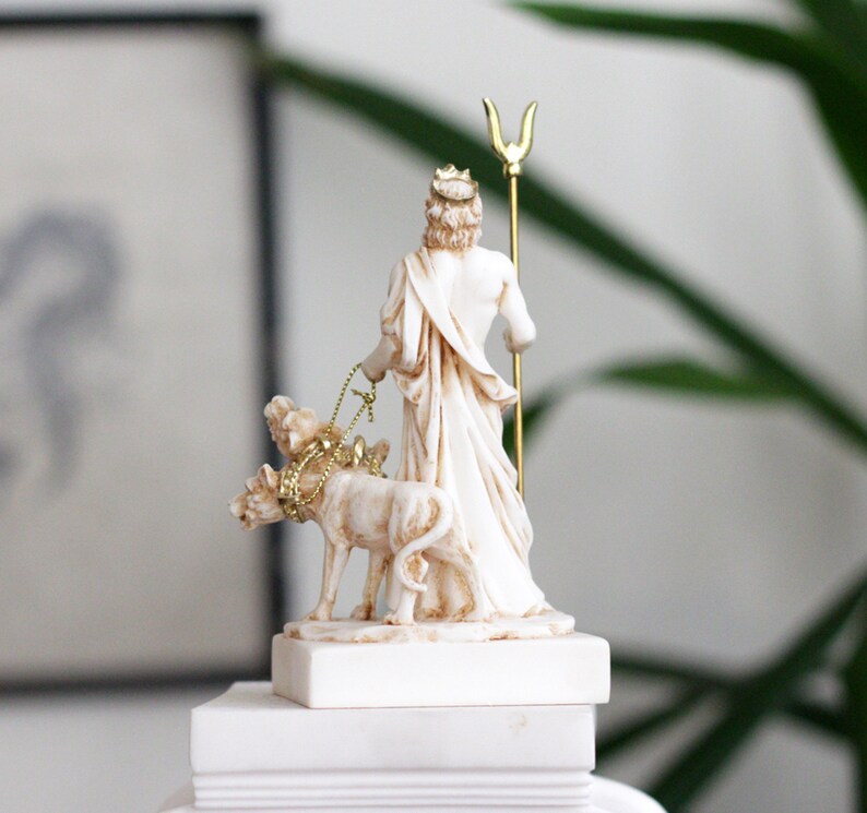 Statue dHadès Dieu grec des Enfers Sculpture grecque Dieux Etsy