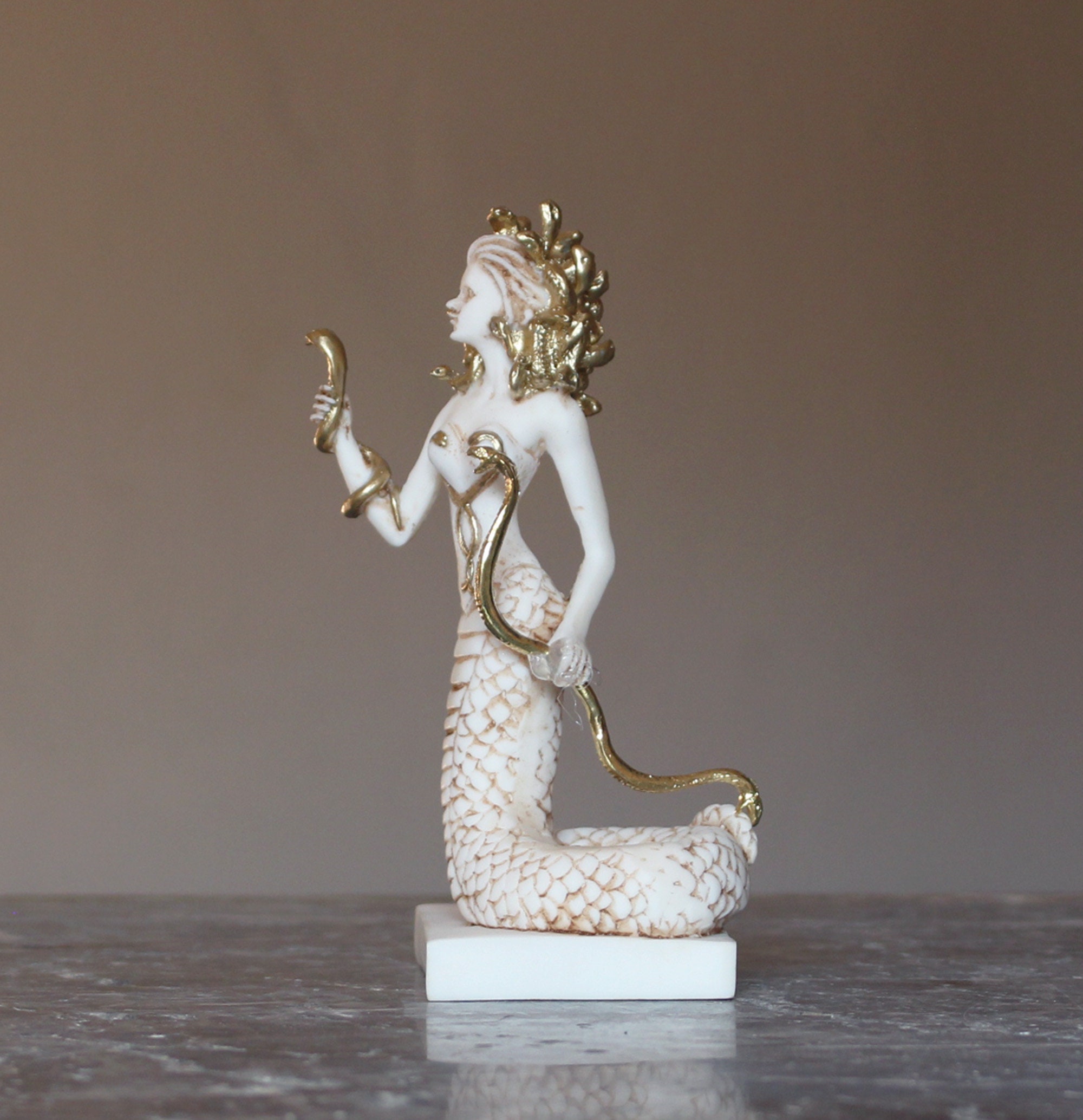 Gorgon Greek Goddess Medusa with Snakes for Hair Design by Gnarly Magnet  for Sale by ChattanoogaTee