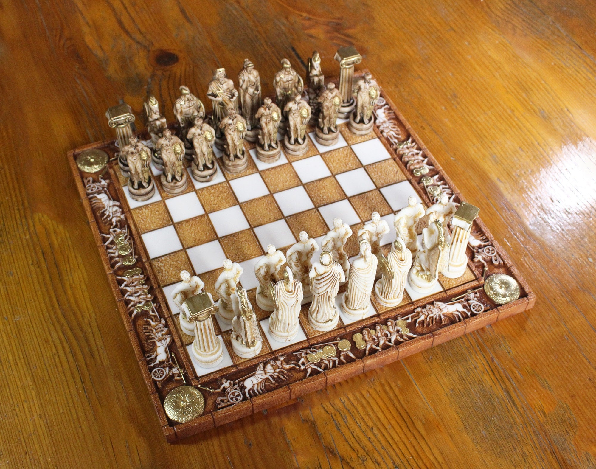 Schach mit griechischen Figuren. | Jetzt online bestellen bei Rhenania