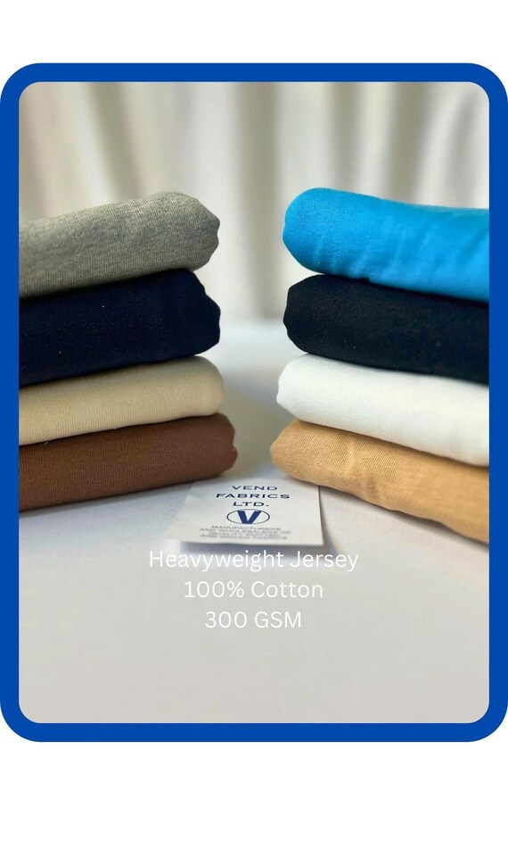 Shirt Leichter Jersey Meterware 100% Baumwolle Stoff Leichter