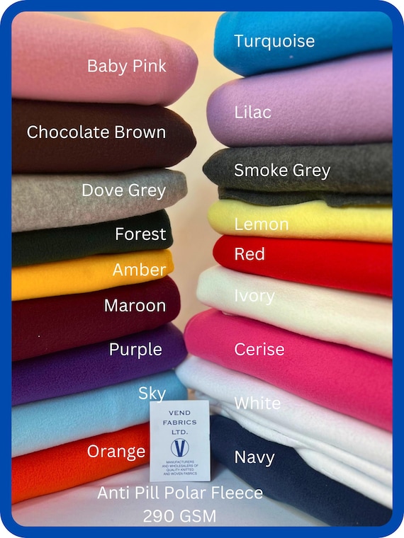 Brushed Anti-Pill Fleece - Amber Brushed Anti-Pill Fleece - Amber