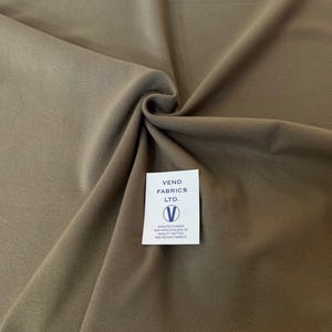 Cotton Rib Knit Jersey Ribbed Fabric , 1 x 1 Ribbed Cuffing , Rib Trimming for Garments Jersey Clothing Cuffs Collars By the metre Olive