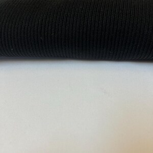 Heavy Chunky Fat Stretch Knit Ribbing Trim Fabric, Cotton Polyester ...