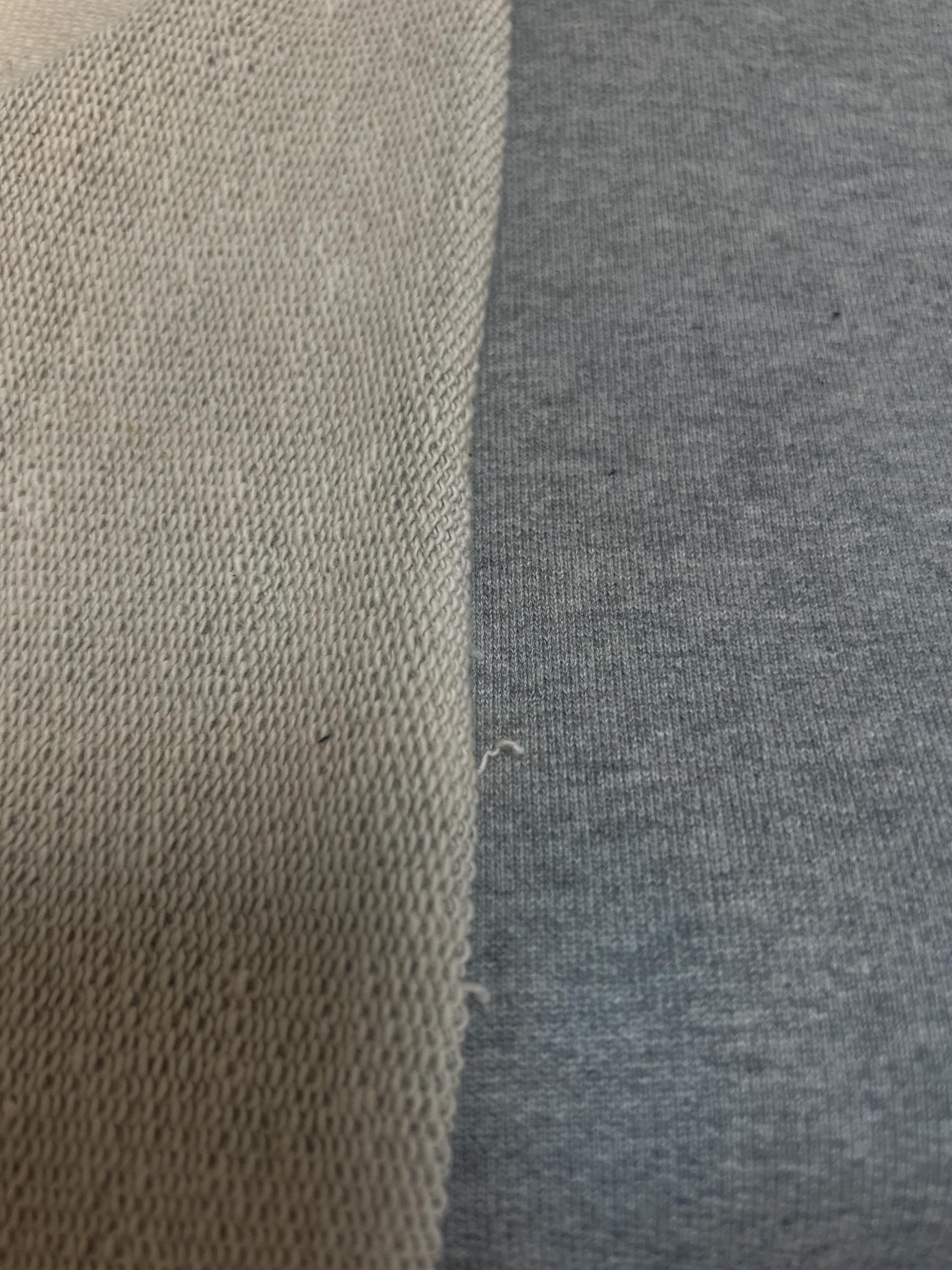 Tissu Molletonné French Terry Heavy Bullet 17 Oz - 100% Coton - Vente Au Mètre