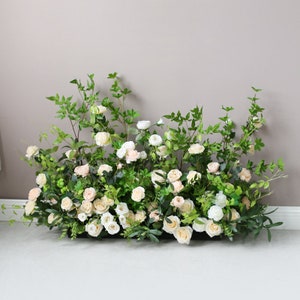 Wedding Arch Flowers Wedding Greenery Aisle Runners Wedding Backdrop Floral Table Runner Bridal Shower Decor Floral Arch Arrangement