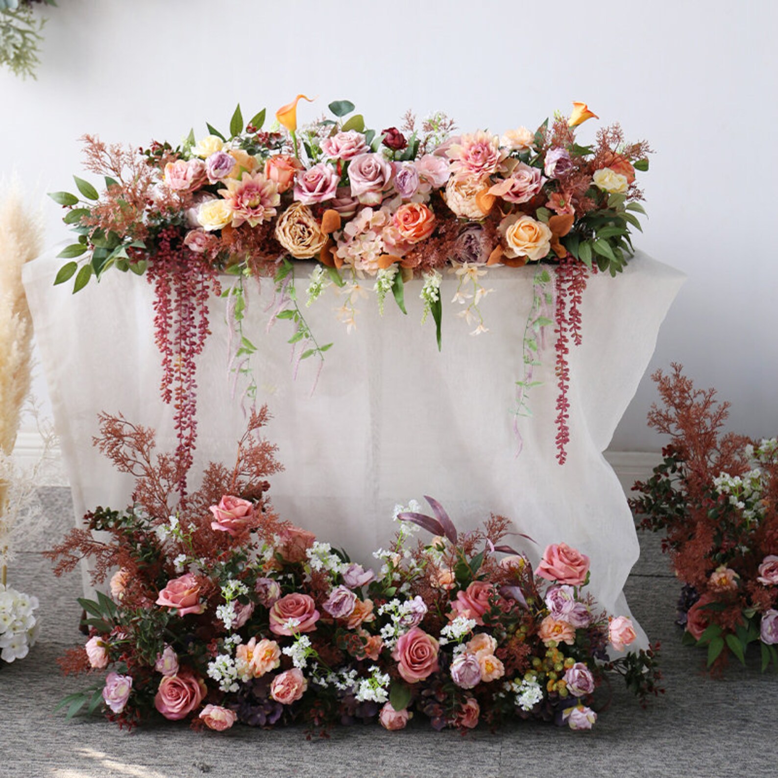 Wedding Arch Flower Arch Swag Wedding Archway Flower Garland Etsy