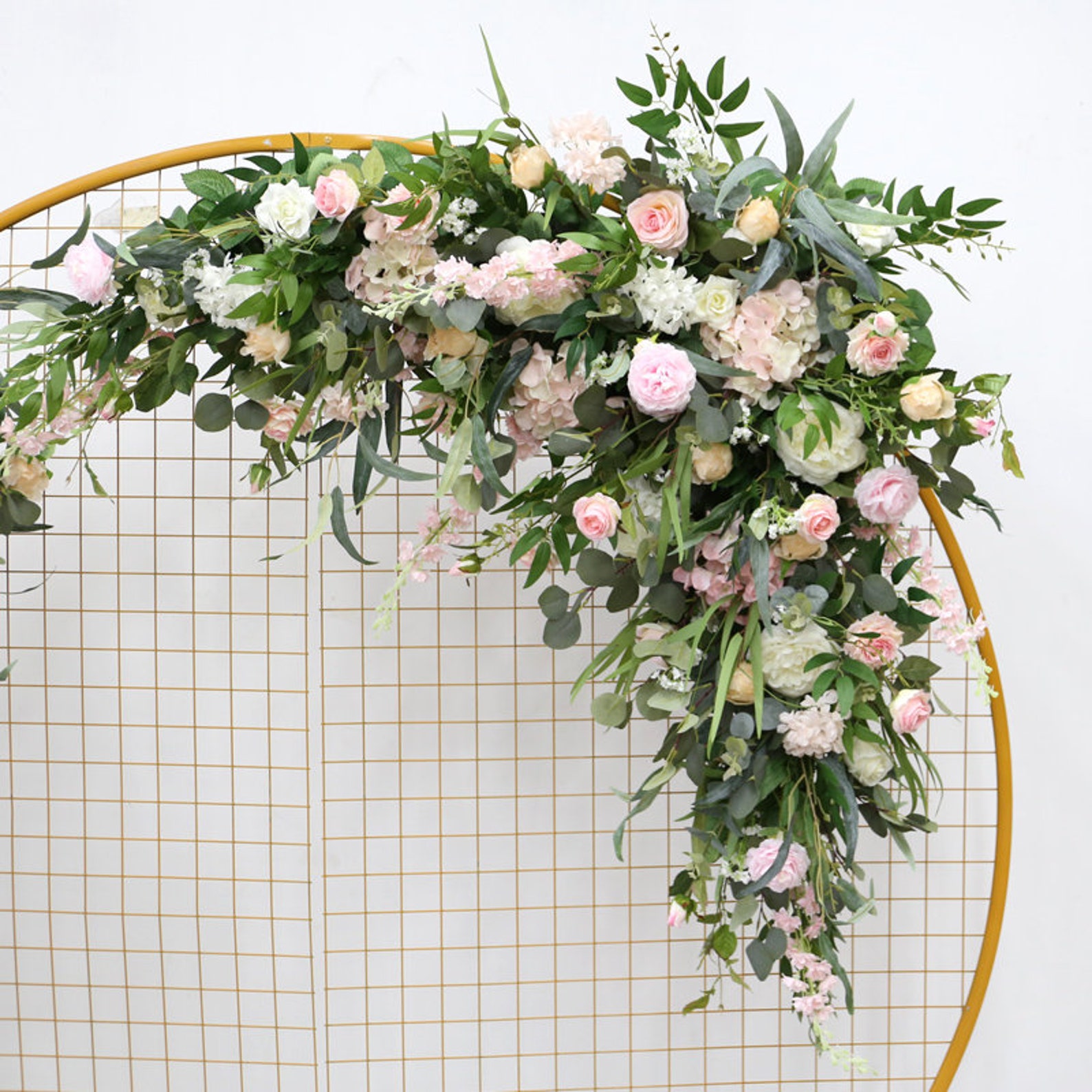 Round Arch Flower Backdrop for Photography Wedding Archway Etsy