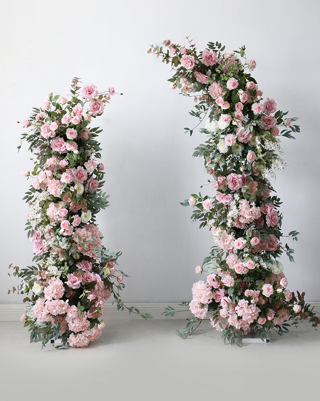 Pink Arch Flower Wedding Backdrop Decor Flower Archway for Bridal