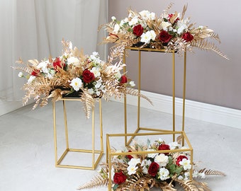 Circle Wedding Arch Flowers , Wedding Corner Swag, Wedding Backdrop, Floral Table Centerpiece , Birthday Party Decor Flower Arch Decorations