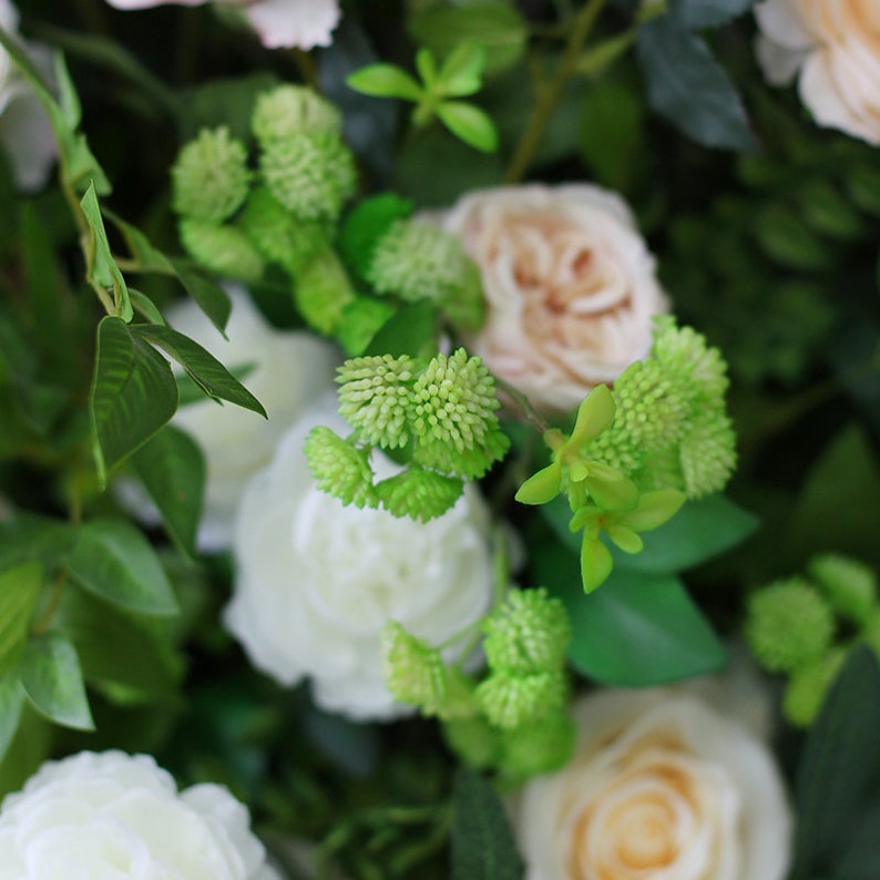 Wedding Arch Flowers Wedding Greenery Aisle Runners Wedding Etsy