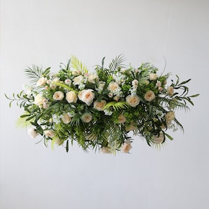 Wedding Flowers Ceiling Hanging Decor, Wedding Backdrop Arrangements , Bridal Shower Decor Floral Arch , Event Decor , Shop Decoration