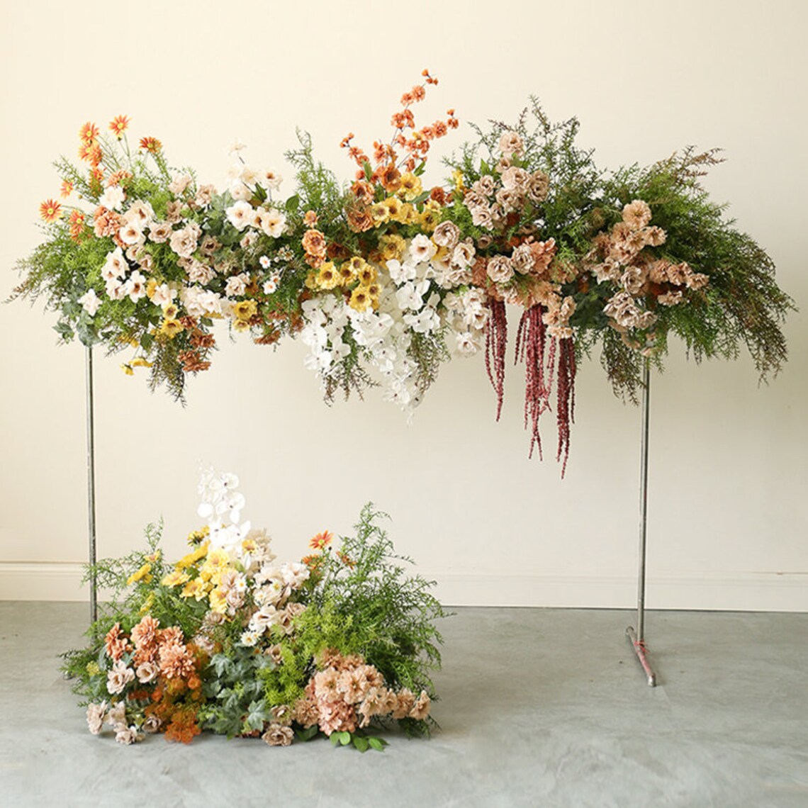Greenery Floral Arch Swag Wedding Archway Flower Garland Etsy
