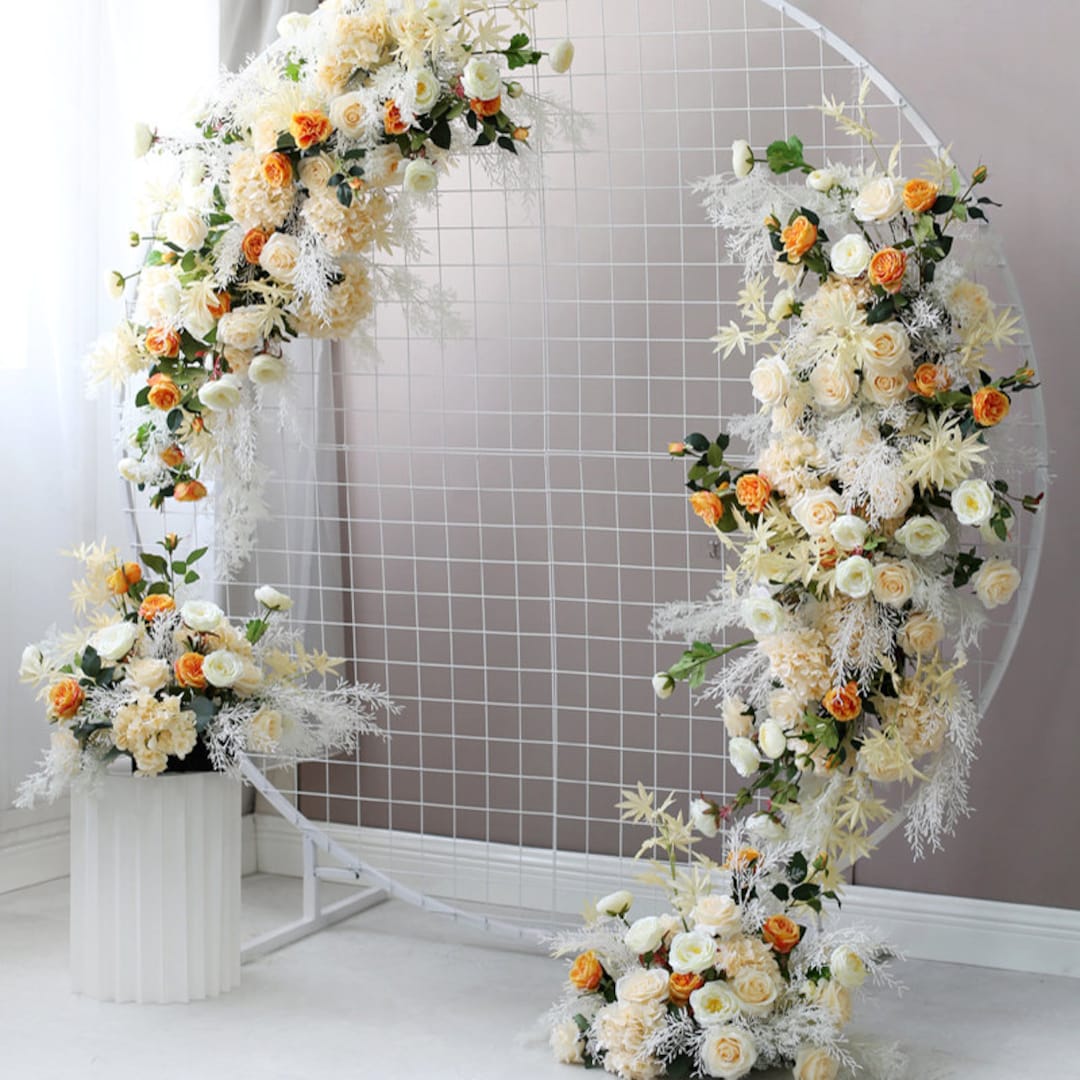 Wedding Arch Flowers Wedding Aisle Runners Wedding Photography Backdrop ...