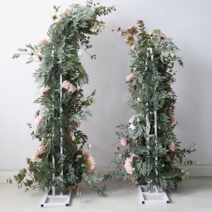 Pink Arch Flower Wedding Backdrop Decor Flower Archway for Bridal ...