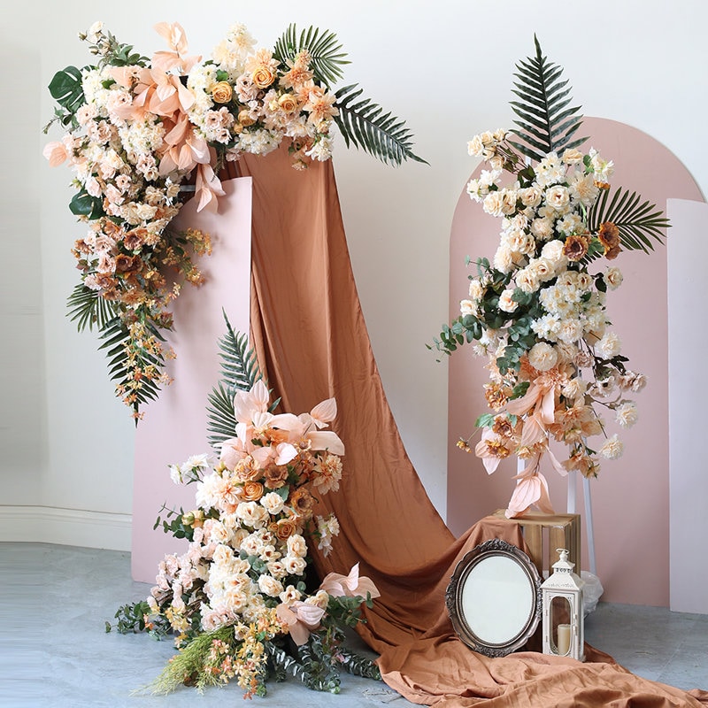 Flower Corner Swag - Wedding Arch Flowers